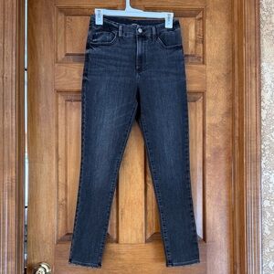 Express charcoal Women's Skinny high rise ultra hyper stretch Jeans size M